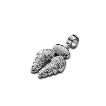 pendant, anhänger, hanger, fingerprint, fingerabdrück, vingerafdruk, angel, 3, engel, silver, silber, zilver,
