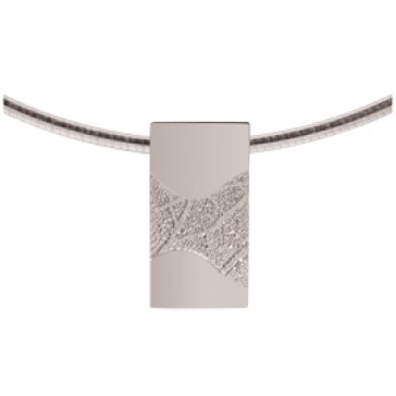 pendant, anhänger, hanger, fingerprint, fingerabdrück, vingerafdruk, wave, gold, goud, white,