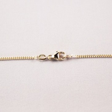 chain, ketting, kette, gourmet, 1.2mm, gold, yellow, goud, geel,