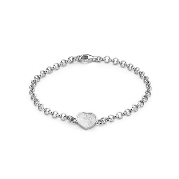 Bliss Heart bracelet argent 9mm