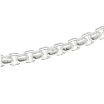 chain, venetian, 2.0mm, 45cm, silver