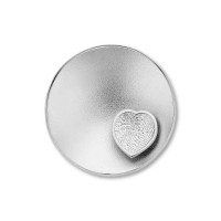 Sphere Heart argent 25mm